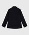 Caban femme en draps de laine bleu SMOKING