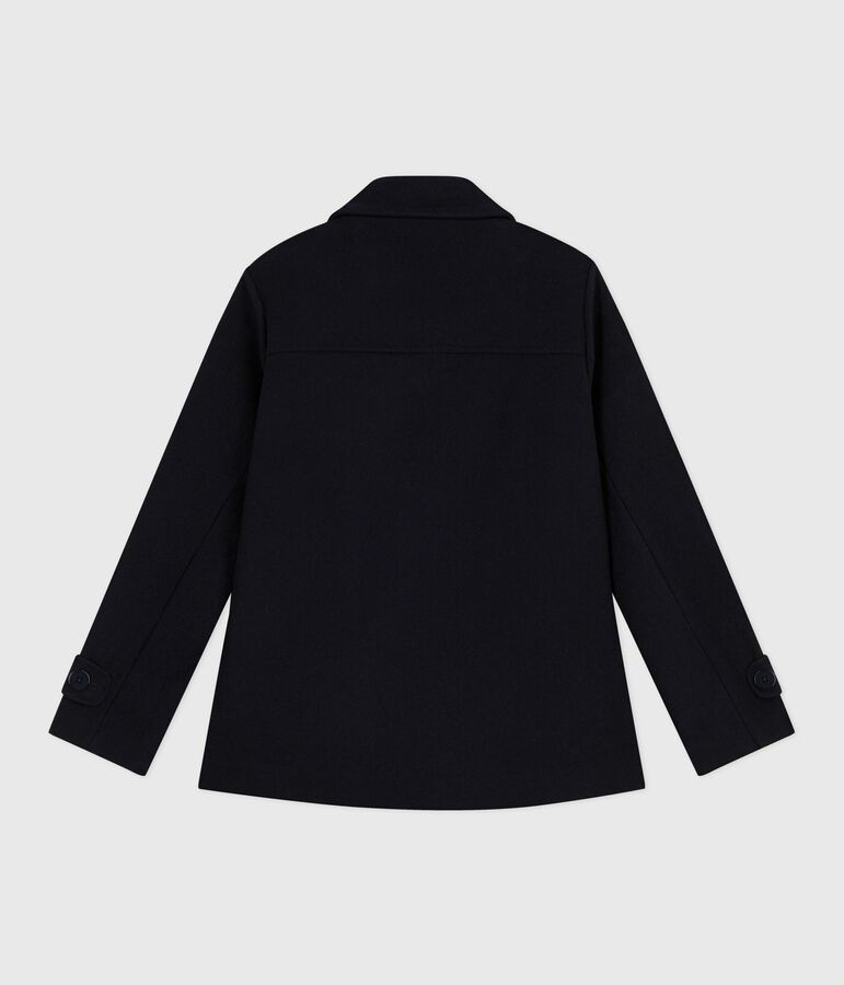 Wollen damescaban blauw