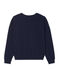 Damessweater in stretchkatoen blauw SMOKING
