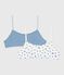 Lot de brassières enfant en coton imprimé pommes variante 1