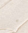 Katoenen body met lange mouwen en kraagje voor baby's beige MONTELIMAR CHINE