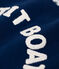 Katoenen sweatshirt voor dames blauw MEDIEVAL