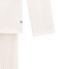 Korte meisjespyjama wit MARSHMALLOW/rood TERKUIT