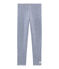 Legging chaud femme bleu MEDIEVAL/blanc MARSHMALLOW