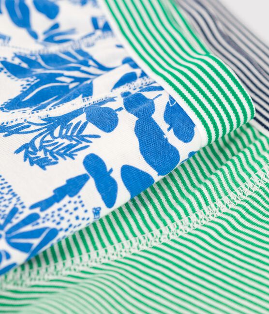 Lot de 2 boxers petit garçon jungle en coton variante 1