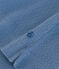 Effen katoenen kindernachthemd met ajour blauw BEACH