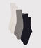 Lot de 3 paires de chaussettes enfant garçon variante 1