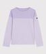 Tee-shirt marinière femme en coton