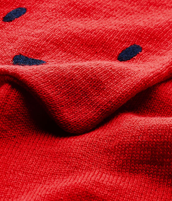 Echarpe bébé mixte rouge FROUFROU