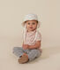 Bloesje met korte mouw van jersey voor baby's