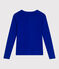 Tee-shirt Femme l'Iconique en coton uni bleu SURF