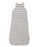 Gestreepte trappelzak beige COQUILLE/blauw ABYSSE