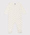 Katoenen pyjama met palmprint wit MARSHMALLOW/wit MULTICO