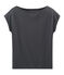 Tee-shirt manches courtes femme en coton sea island gris MAKI