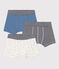 Lot de 3 boxers étoile en coton enfant variante 1