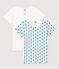 Set van 3 meisjes t-shirts met korte mouwen en grafische bloemenprint van biologisch katoen variante 1