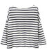 Top marinière femme en lin