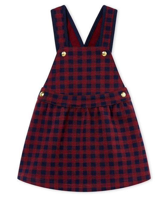 Robe vichy bébé fille rouge OGRE/bleu SMOKING