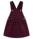 Robe vichy bébé fille