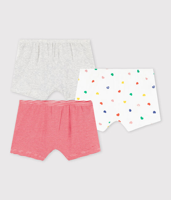 Trio de shorties petite fille variante 1