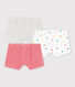Trio de shorties petite fille