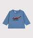 Tee-shirt manches longues en jersey fin bébé