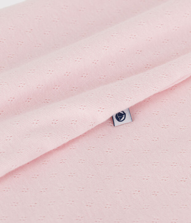 Gigoteuse b&eacute;b&eacute; en coton unis TOG 0.5 rose clair