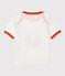 Tee-shirt manches courtes bébé garçon blanc MARSHMALLOW