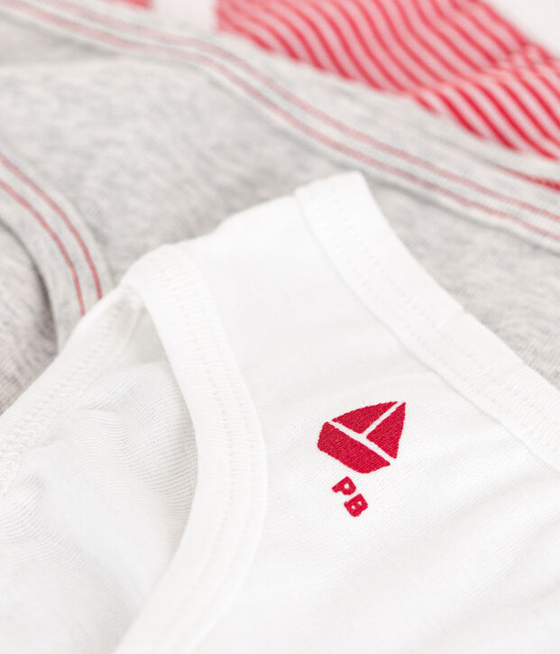 Lot de 3 culottes en coton multicouleur