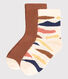 Lot de 2 paires de chaussettes enfant fille / garçon