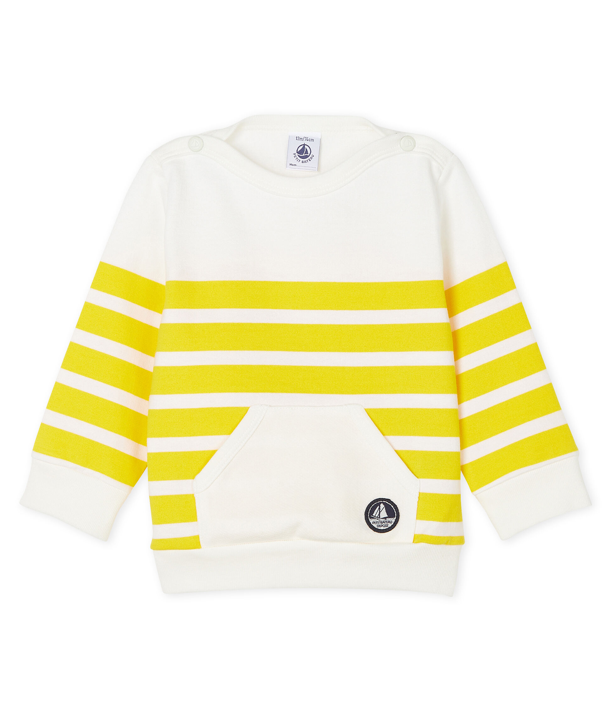 Petit Bateau Sweat-Shirt B/éb/é gar/çon