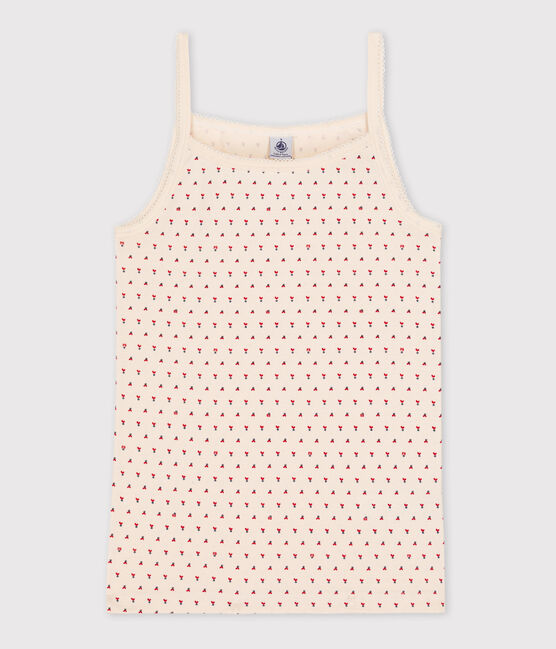 Chemise à bretelles L'ICONIQUE en coton Femme blanc AVALANCHE/ STOP/ MULTICO