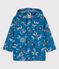 ICONISCHE OLIEJAS VAN GERECYCLEDE STOF VOOR MEISJES/JONGENS blauw BRASIER/wit MULTICO