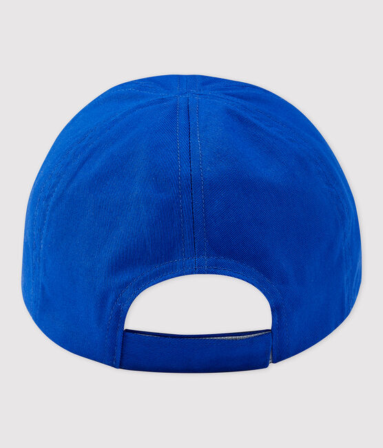 Geborduurde kinderpet blauw DELFT
