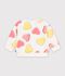 Katoenen sweatshirt met hartjesprint voor baby's wit/multicouleur
