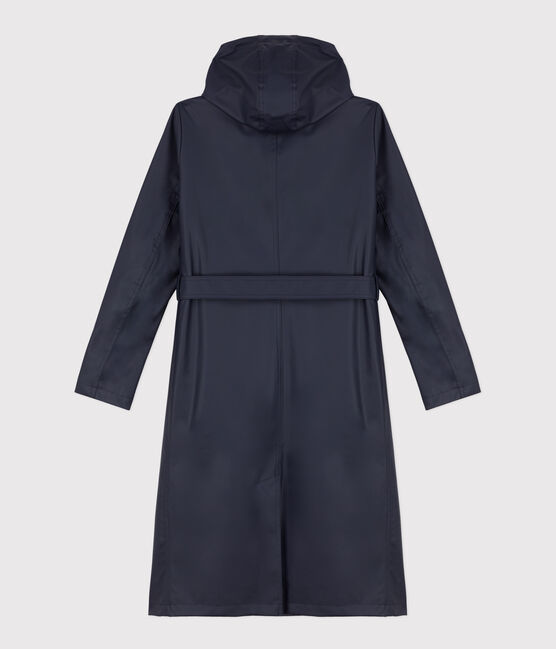 Trench à capuche Femme bleu SMOKING