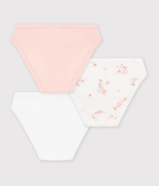 Lot de 3 culottes en coton multicouleur