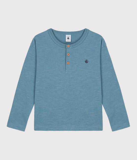 Jongens-T-shirt met lange mouwen blauw ROVER