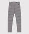 Meisjeslegging van tubic blauw SMOKING/wit MARSHMALLOW