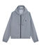 Kort windjack gemixt blauw SMOKING/wit MARSHMALLOW