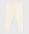 Effen katoenen babylegging ecru MILK