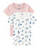 Duo de tee-shirts manches courtes petite fille variante 1