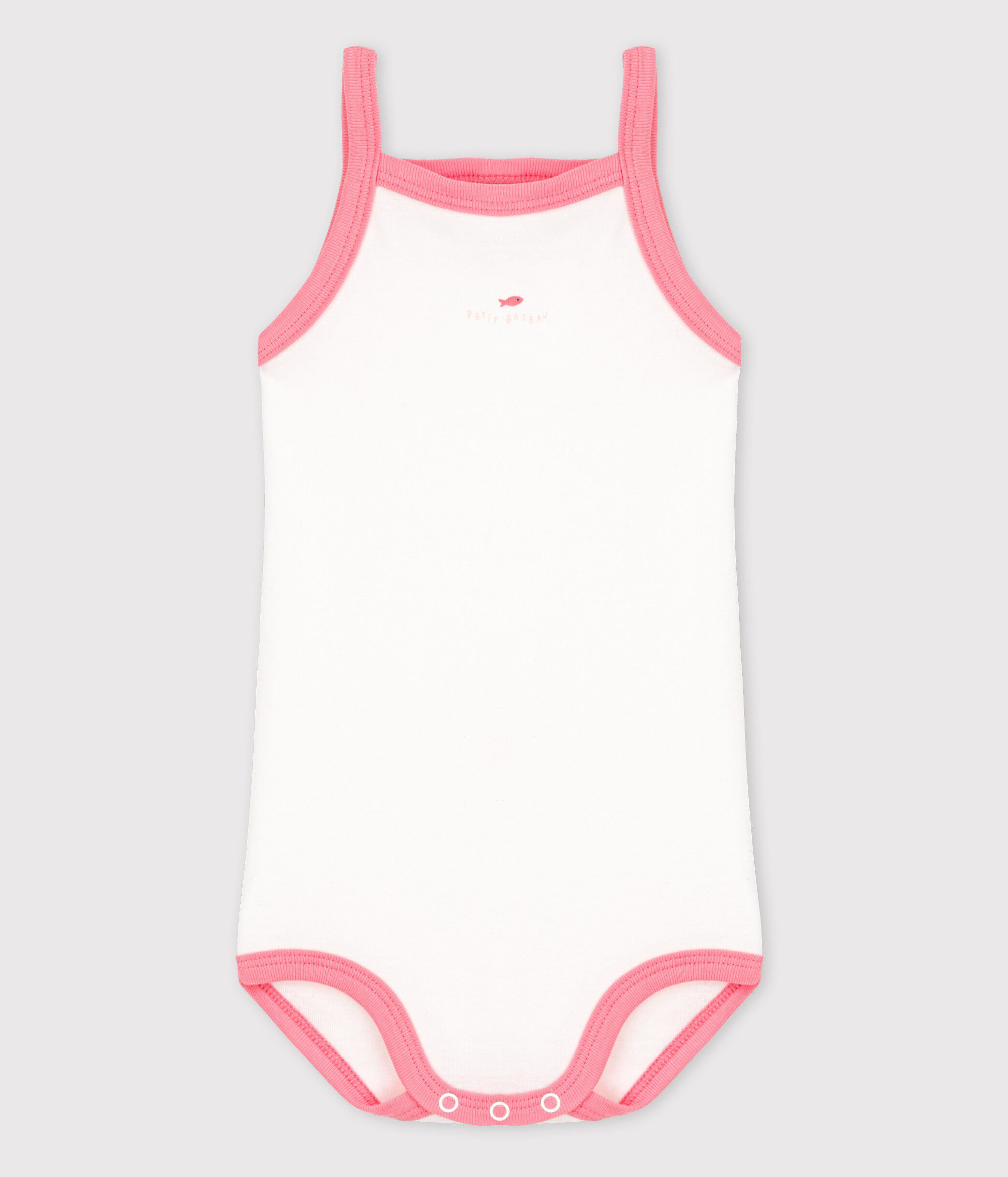Body a bretelles bebe fille ECUME GRETEL Petit Bateau