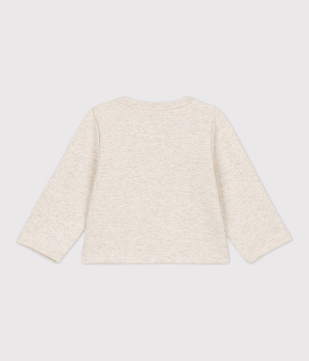 Effen vest in dikke jersey voor baby's MONTELIMAR CHINE