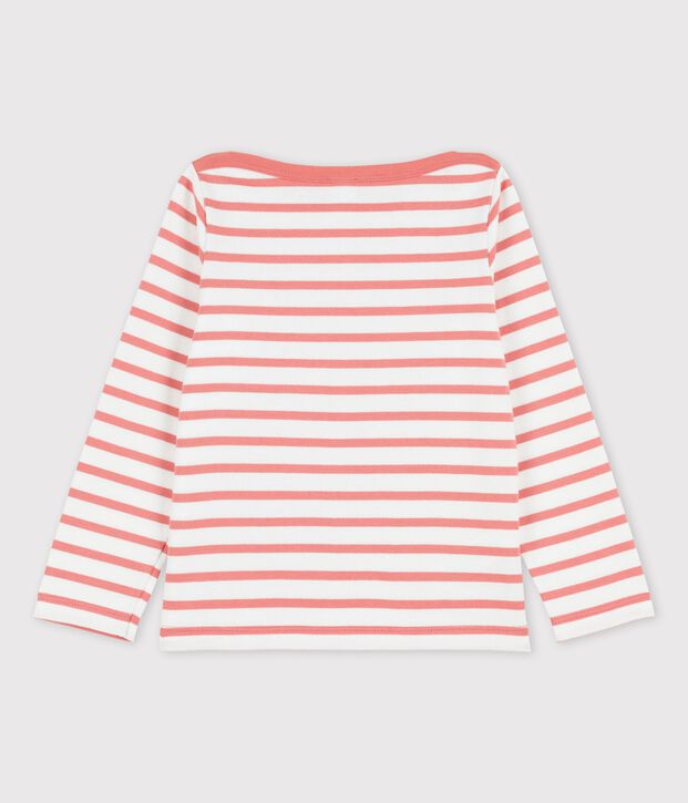 Marinetruitje voor jongens/meisjes wit/roze