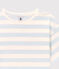 TEE-SHIRT LE BOXY en coton Femme PLEINAIR/ MARSHMALLOW