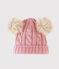 Meisjesmuts voor kinderen roze CHARME/geel OR
