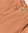 Fijne fluwelen meisjesbroek met wijde pijpen roze SIENNA