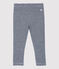 Katoenen babylegging. blauw SMOKING/wit MARSHMALLOW