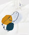 Katoenen T-shirt baby. wit MARSHMALLOW